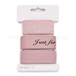 9 Yards 3 Styles Polyester Ribbon&nbsp;SRIB-A014-B01