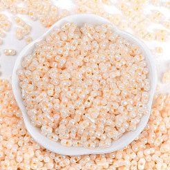 Opaque Colours Luster Glass Seed Beads&nbsp;SEED-K010-04F
