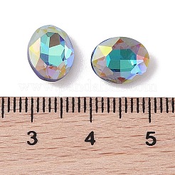Glass Rhinestone Cabochons&nbsp;RGLA-L029-02A-BBLA