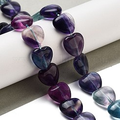 Natural Colorful Fluorite Beads Strands&nbsp;G-H051-A01-01
