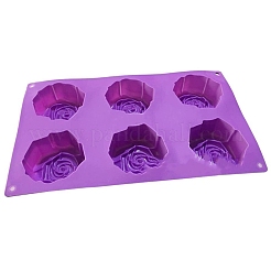 DIY Food Grade Silicone Rose Molds&nbsp;PW-WG46412-01