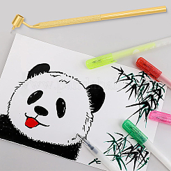 Aluminum Slanting Fine Line Paint Pen&nbsp;AJEW-WH20054-211G-02