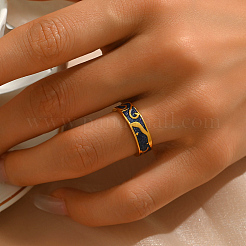 Irregular Pattern Brass Finger Rings for Women&nbsp;YY3361-2