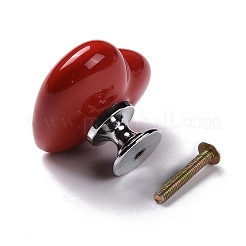 Heart-shaped Porcelain Cabinet Door Knobs&nbsp;LS-FIND-Z004-16D