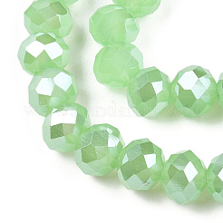 Electroplate Glass Beads Strands&nbsp;LS-EGLA-A034-J6mm-B03A