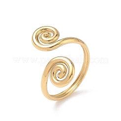 304 Stainless Steel Cuff Open Rings&nbsp;RJEW-D357-04G