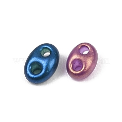 Metallic Colours Glass Seed Beads&nbsp;EGLA-K064-05
