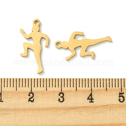 201 Stainless Steel Pendants&nbsp;STAS-U003-25A-G