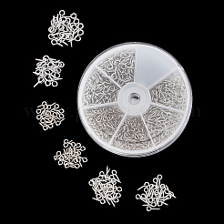 560Pcs 3 Styles Iron Screw Eye Pin Peg Bails&nbsp;IFIN-AR0001-32P