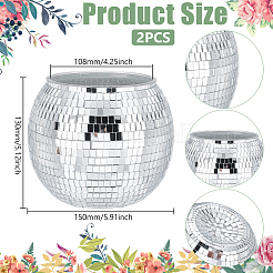 PET Disco Ball Ice Bucket&nbsp;AJEW-WH0816-410