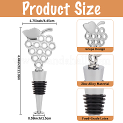 Stainless Steel Wine Bottle Stoppers&nbsp;FIND-WH20040-10P-02