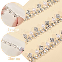 Iron Rhinestone Cup Chains&nbsp;DIY-GL0005-70