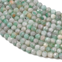 Natural Emerald Beads Strands&nbsp;G-A026-A01-3mm-01