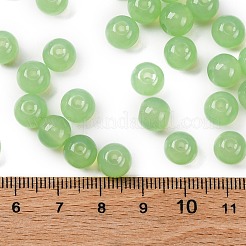Imitation Jade Glass Seed Beads&nbsp;SEED-Z004-J8MM-07