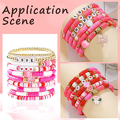 DIY Valentine's Day Bracelets Kits&nbsp;DIY-PA0001-53