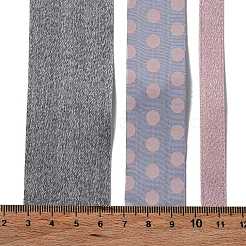 9 Yards 3 Styles Polyester Ribbon&nbsp;SRIB-C002-02E