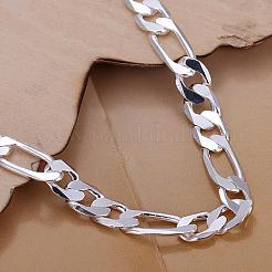 Unisex Brass Figaro Chain Bracelets&nbsp;BJEW-BB12563
