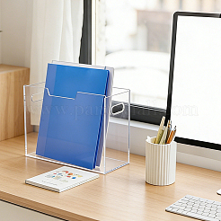 Rectangle Acrylic Folder Storage Box&nbsp;AJEW-WH0410-221