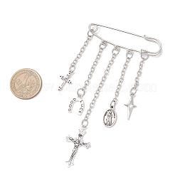3Pcs Alloy Charms Kilt Pins Brooch&nbsp;JEWB-BR00196