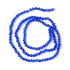 Transparent Glass Beads Strands&nbsp;GLAA-C019-01B-03