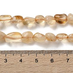 Natural Citrine(Heated) Beads Strands&nbsp;G-F827-A01-01