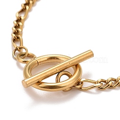 304 Stainless Steel Chain Necklaces&nbsp;NJEW-A002-08G