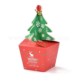 Christmas Theme Paper Fold Gift Boxes&nbsp;CON-G012-02B