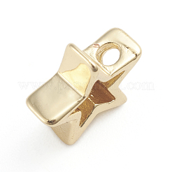 Brass Slide Charms&nbsp;KK-F811-08G