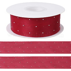 Rayon Rhinestones Ribbon&nbsp;OCOR-WH20050-012D