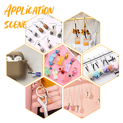DIY 23Pairs Milky Tea Themed Dangle Earring Making Kits&nbsp;DIY-PH0002-25