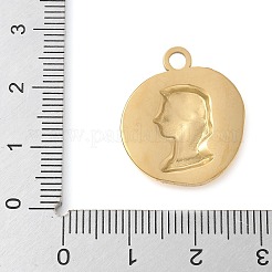 304 Stainless Steel Pendants&nbsp;STAS-L022-495G
