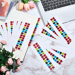 15Pcs Paper Letter Self-Adhesive Stickers&nbsp;DIY-SP0006-56B