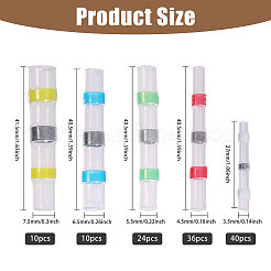 5 Styles Waterproof Plastic Heat Shrink Solder Seal Wire Connectors&nbsp;AJEW-CA0004-55