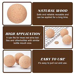 Cork Bottle Stoppers&nbsp;AJEW-WH20003-04