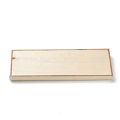 Christmas Theme Natural Wood Pendant Decorations&nbsp;HJEW-P010-05