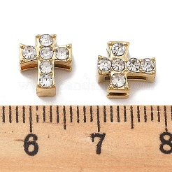 PVD Vacuum Plating 304 Stainless Steel Crystal Rhinestone Beads&nbsp;SATS-R130-02G-02