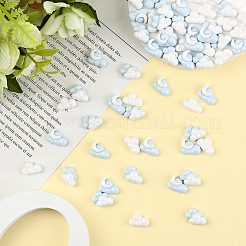 60Pcs 3 Colors Opaque Resin Cabochons&nbsp;FIND-SC0020-85