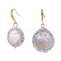 Natural Pearl Dangle Earring Sets&nbsp;EJEW-JE03912