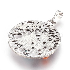 Natural & Synthetic Gemstone Pendants&nbsp;KK-F756-05B