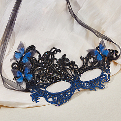 Lace Masquerade Masks&nbsp;AJEW-WH0643-059