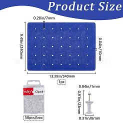 Rectangle Felt Bulletin Boards&nbsp;AJEW-WH20006-28B