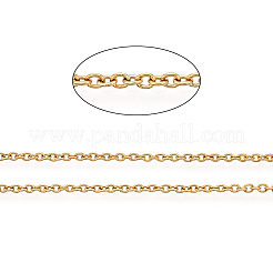 304 Stainless Steel Cable Chains&nbsp;CHS-R003-0.5mm-G