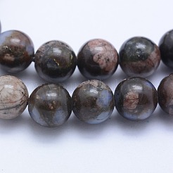 Natural Gemstone Beads Strands&nbsp;G-F531-8mm-P