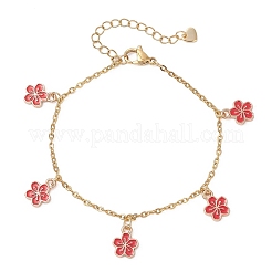Alloy Enamel Charm Bracelets&nbsp;BJEW-JB13169-02