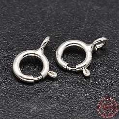 925 Sterling Silver Spring Ring Clasps&nbsp;STER-F014-06F