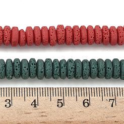 Handmade Porcelain Imitation Lava Rock Beads Strands&nbsp;PORC-P032-07M
