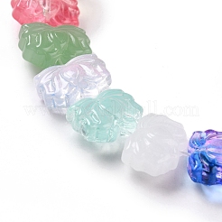 Transparent Glass Beads Strands&nbsp;GLAA-F114-01