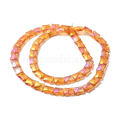 Electroplate Glass Beads Strands&nbsp;LS-EGLA-H103-FR08
