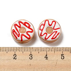 Handmade Lampwork Enamel Beads Strands&nbsp;LAMP-A001-F05