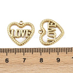 304 Stainless Steel Pendants&nbsp;STAS-P415-08G